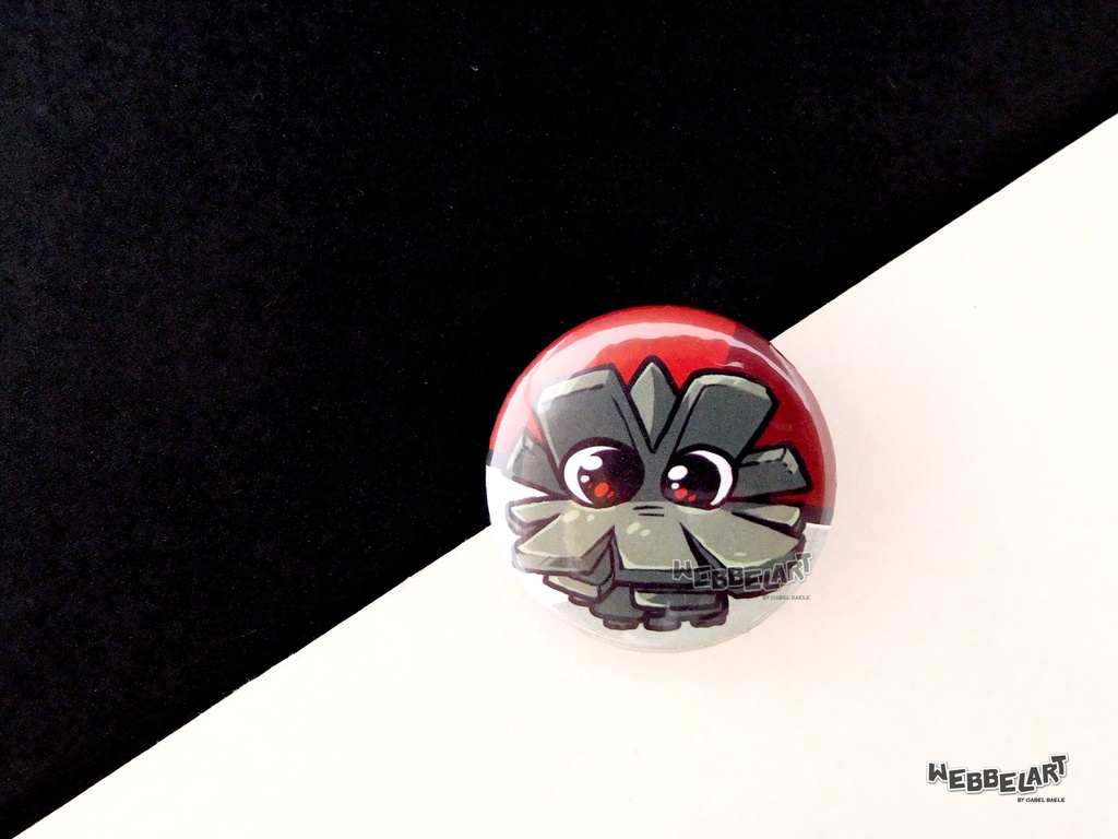 Button - Pineco - 38mm Badge - #204