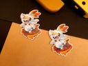 Scorbunny - Pokemon Starter - Generation 8 - Sticker