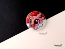 Button - Corsola - 38mm Badge - #222