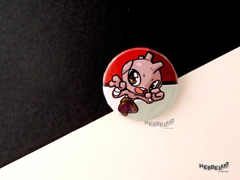 Button - Tyrogue - 38mm Badge - #236 (Button)