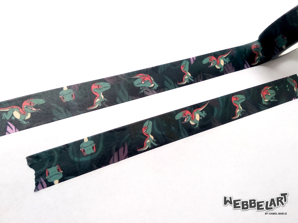 Raptor Jungle themed - Washi Tape