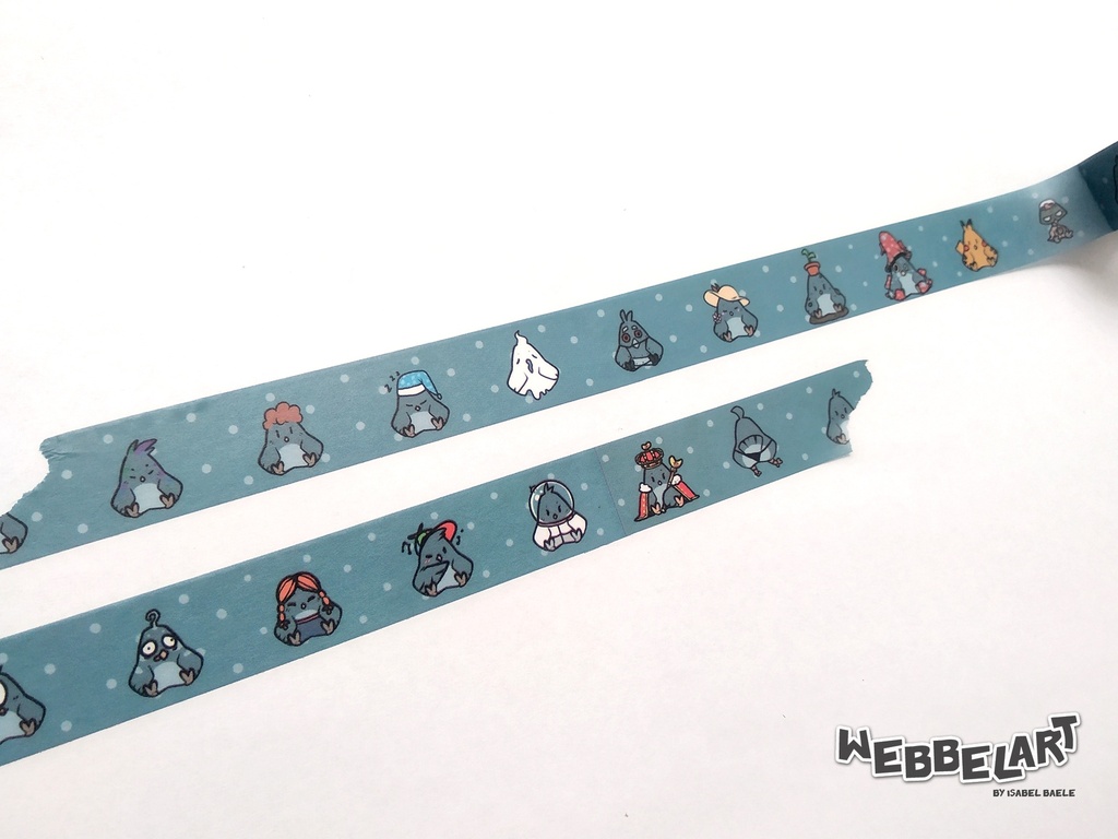 Silly Cosplay Pigeon themed - Washi Tape