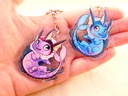 Pokemon Vaporeon - Eeveelution fanart - Acrylic keychain