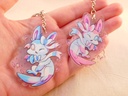 Pokemon Sylveon - Eeveelution fanart - Acrylic keychain