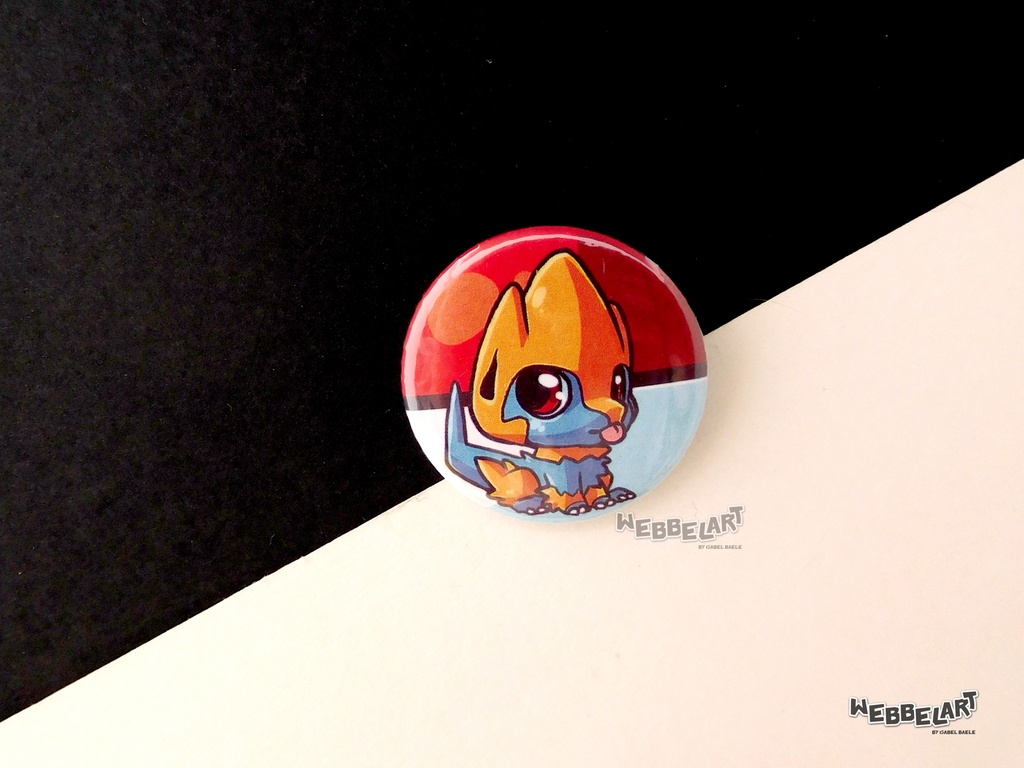 Button - Manectric - 38mm Badge - #310