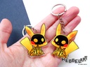 Pokemon Skeleton Pikachu - voodoo edition - Acrylic keychain
