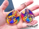 Pokemon Charmander Family - Acrylic keychain