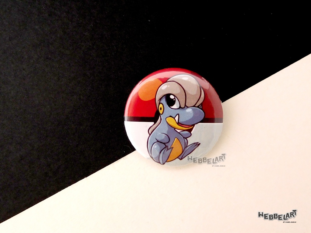 Button - Bagon - 38mm Badge - #371 (Button)