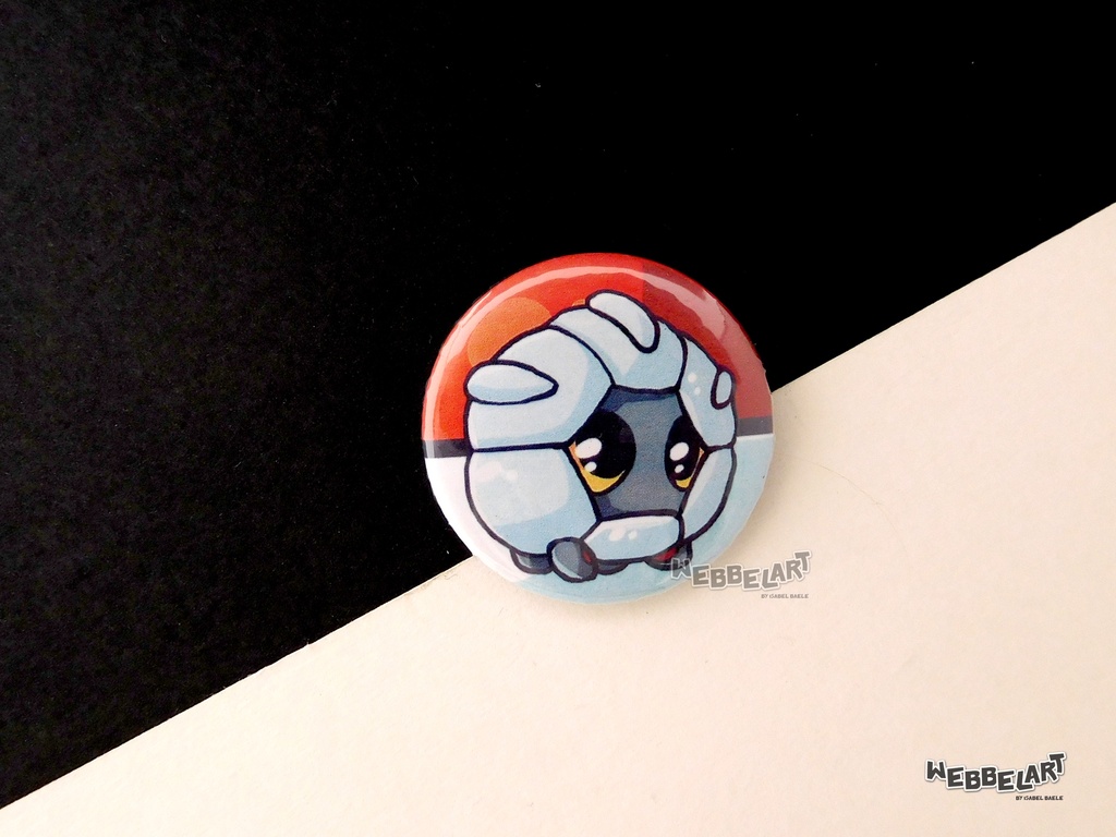 Button - Shelgon - 38mm Badge - #372 (Button)