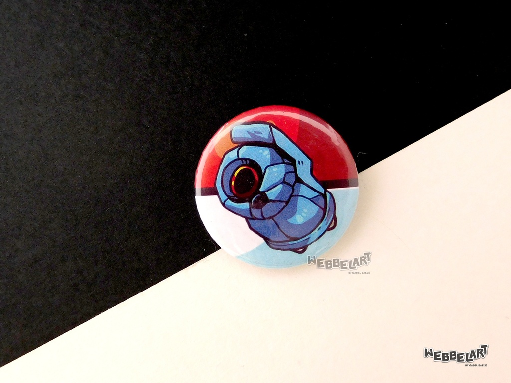 Button - Beldum - 38mm Badge - #374 (Button)