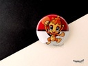 Button - Chimchar - 38mm Badge - #390