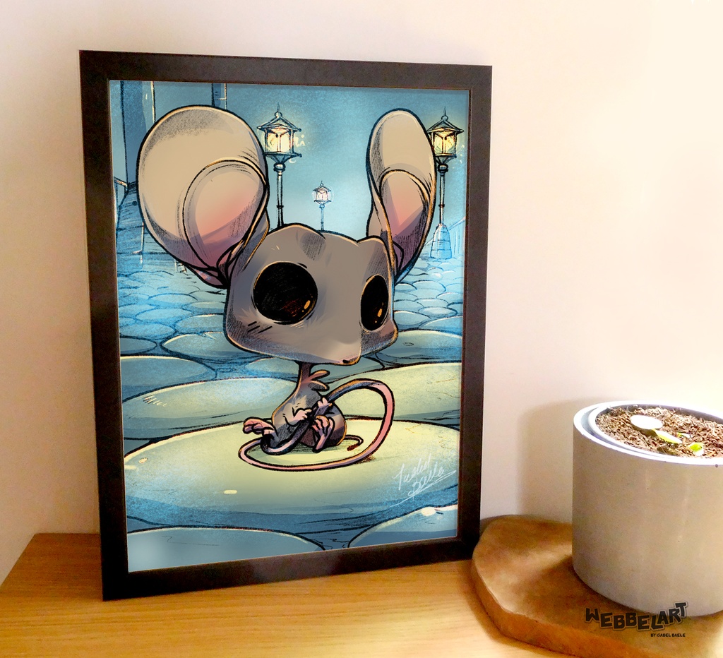 A3 Print Little Mouse