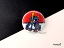 Button - Empoleon - 38mm Badge - #395