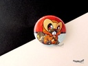 Button - Bibarel - 38mm Badge - #400