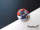 Button - Luxray - 38mm Badge - #405