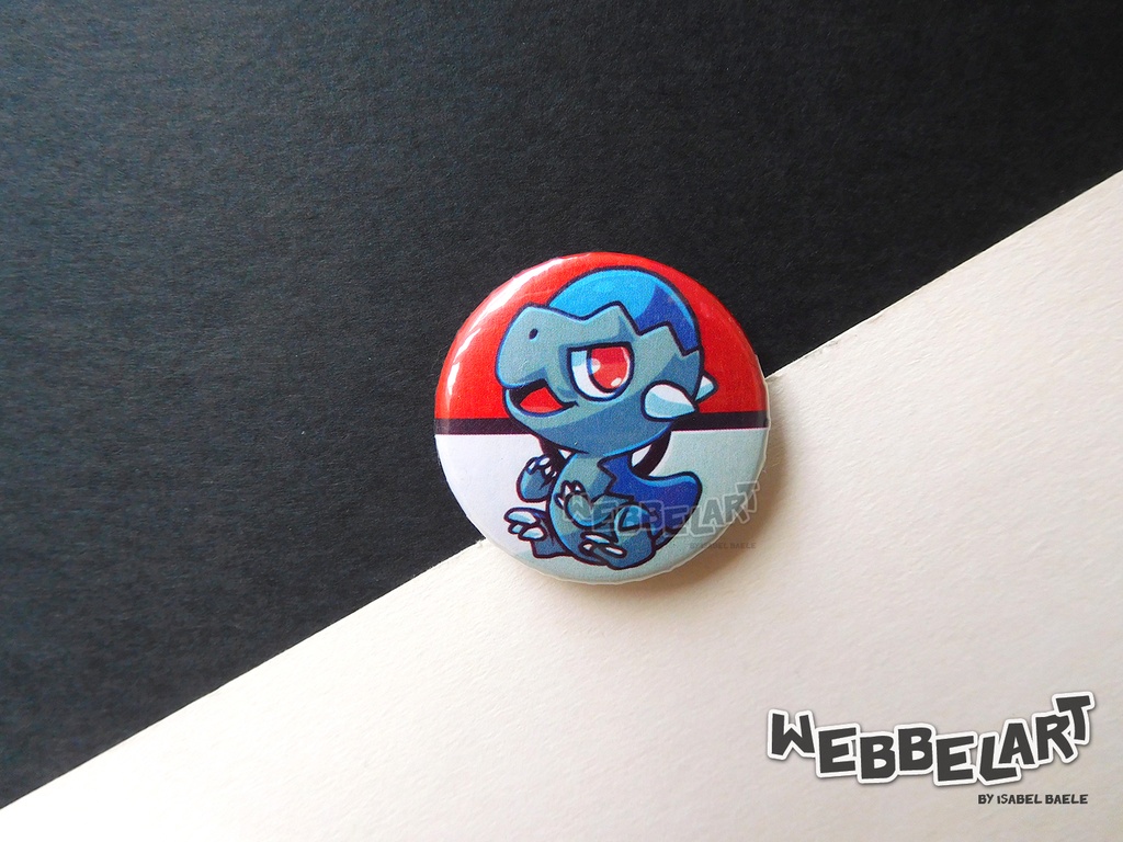 Button - Cranidos - 38mm Badge - #408