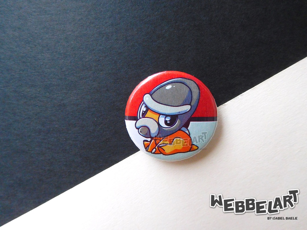 Button - Shieldon - 38mm Badge - #410