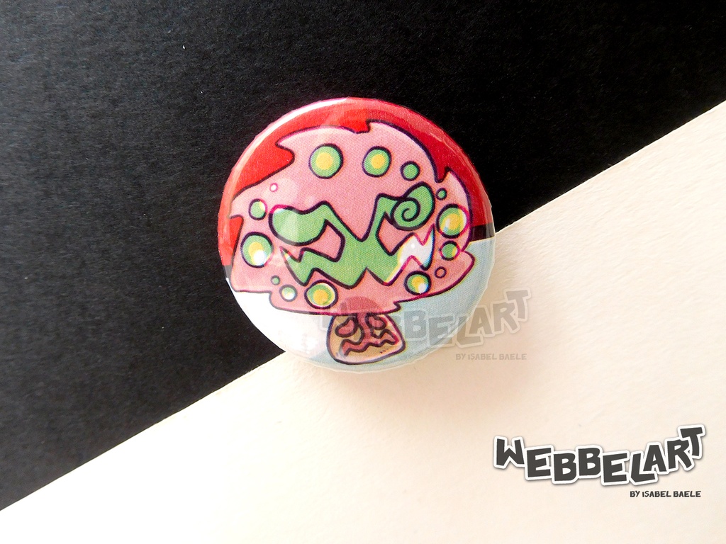 Button - Spiritomb - 38mm Badge - #442