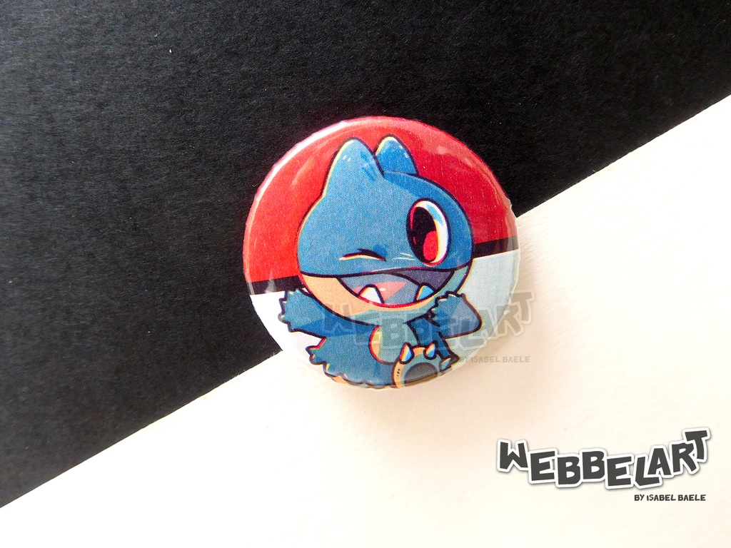 Button - Munchlax - 38mm Badge - #446