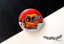 Button - Hippowdon - 38mm Badge - #450