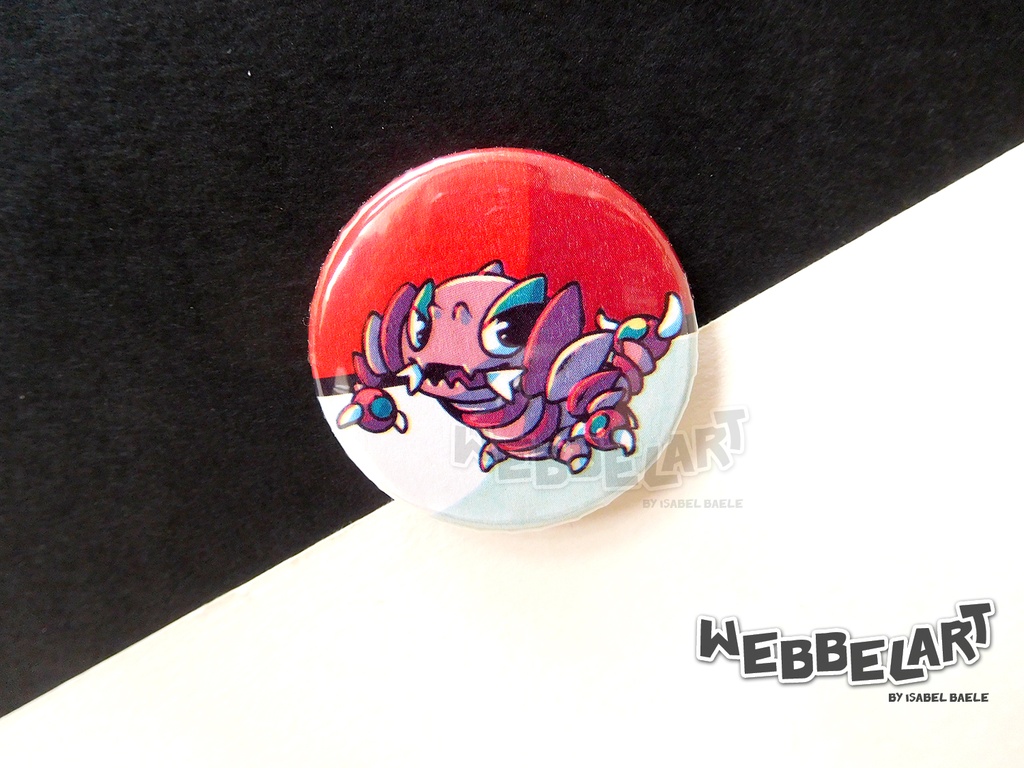 Button - Drapion - 38mm Badge - #452