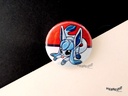 Button - Glaceon - 38mm Badge - #471