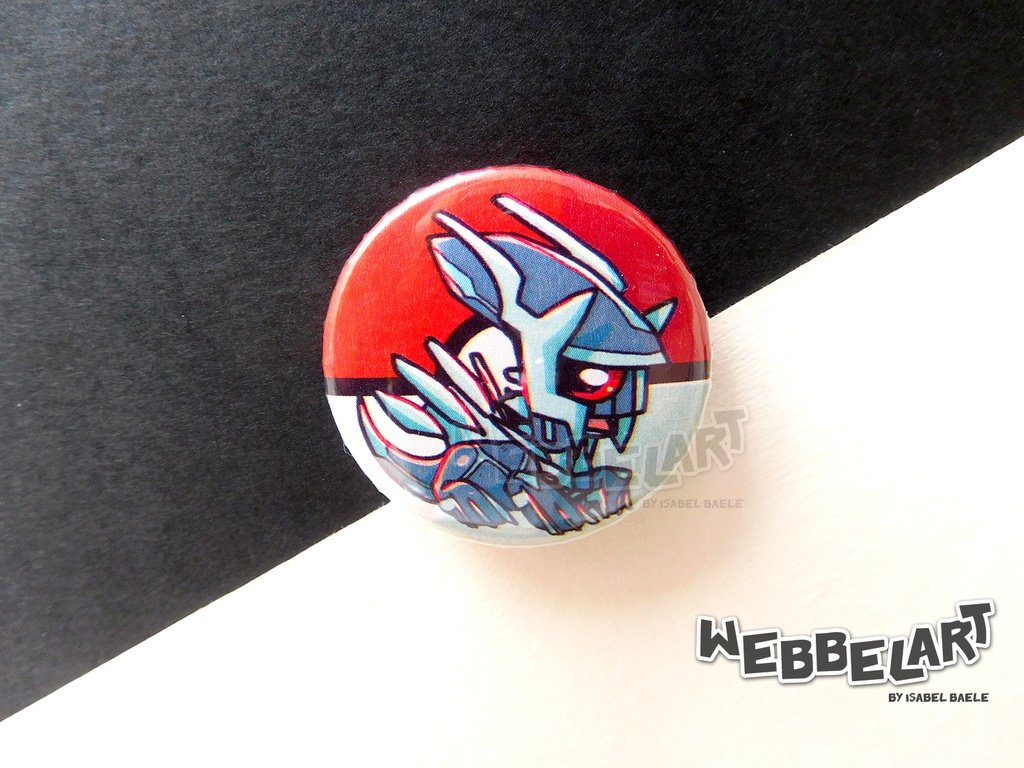 Button - Dialga - 38mm Badge - #483