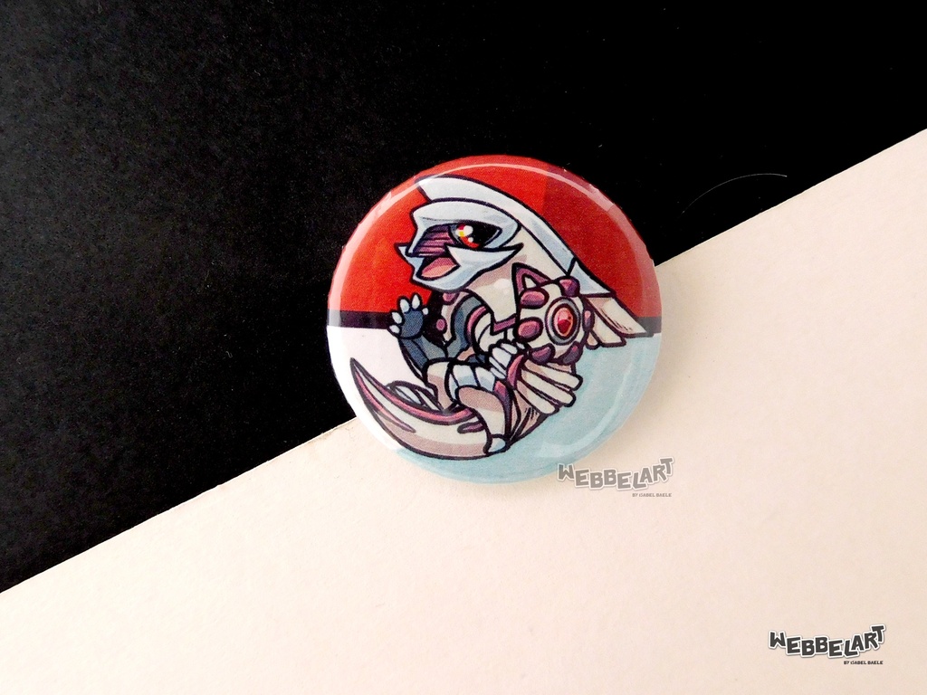 Button - Palkia - 38mm Badge - #484 (Button)
