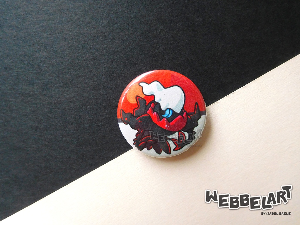 Button - Darkrai - 38mm Badge - #491 (Button)