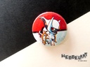 Button - Arceus - 38mm Badge - #493