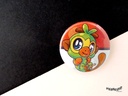 Button - Grookey - 38mm Badge - #810