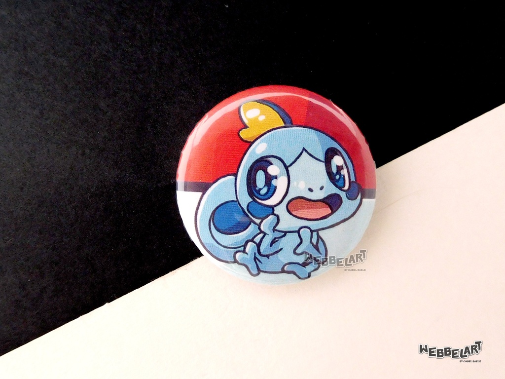Button - Sobble - 38mm Badge - #816 (Button)