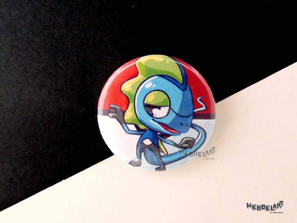 Button - Inteleon - 38mm Badge - #818 (Button)