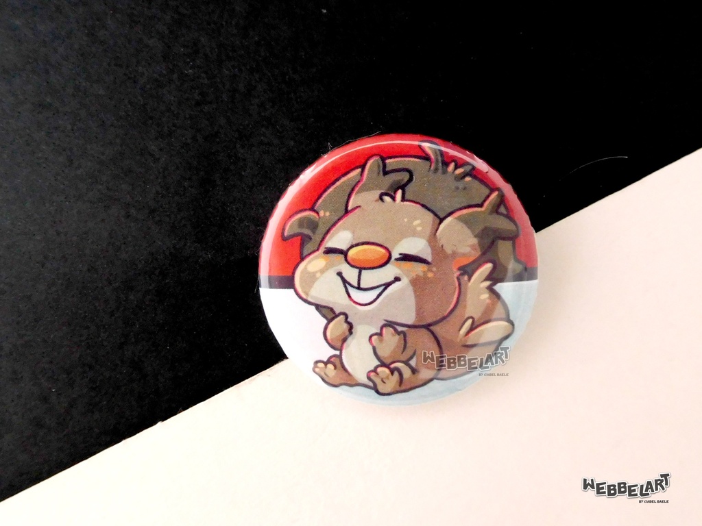 Button - Skwovet - 38mm Badge - #819 (Button)