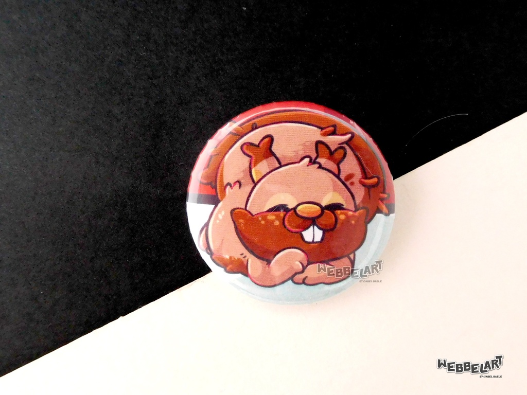 Button - Greedent - 38mm Badge - #820 (Button)