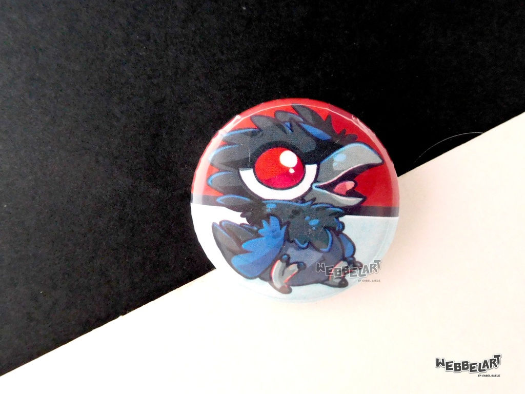 Button - Corvisquire - 38mm Badge - #822 (Button)