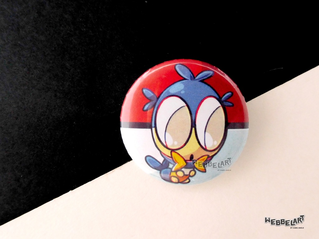 Button - Blipbug - 38mm Badge - #824 (Button)