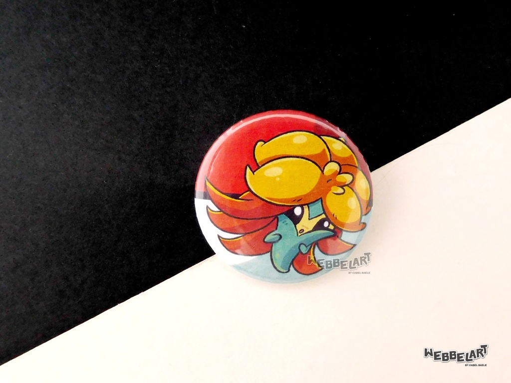 Button - Gossifleur - 38mm Badge - #829 (Button)
