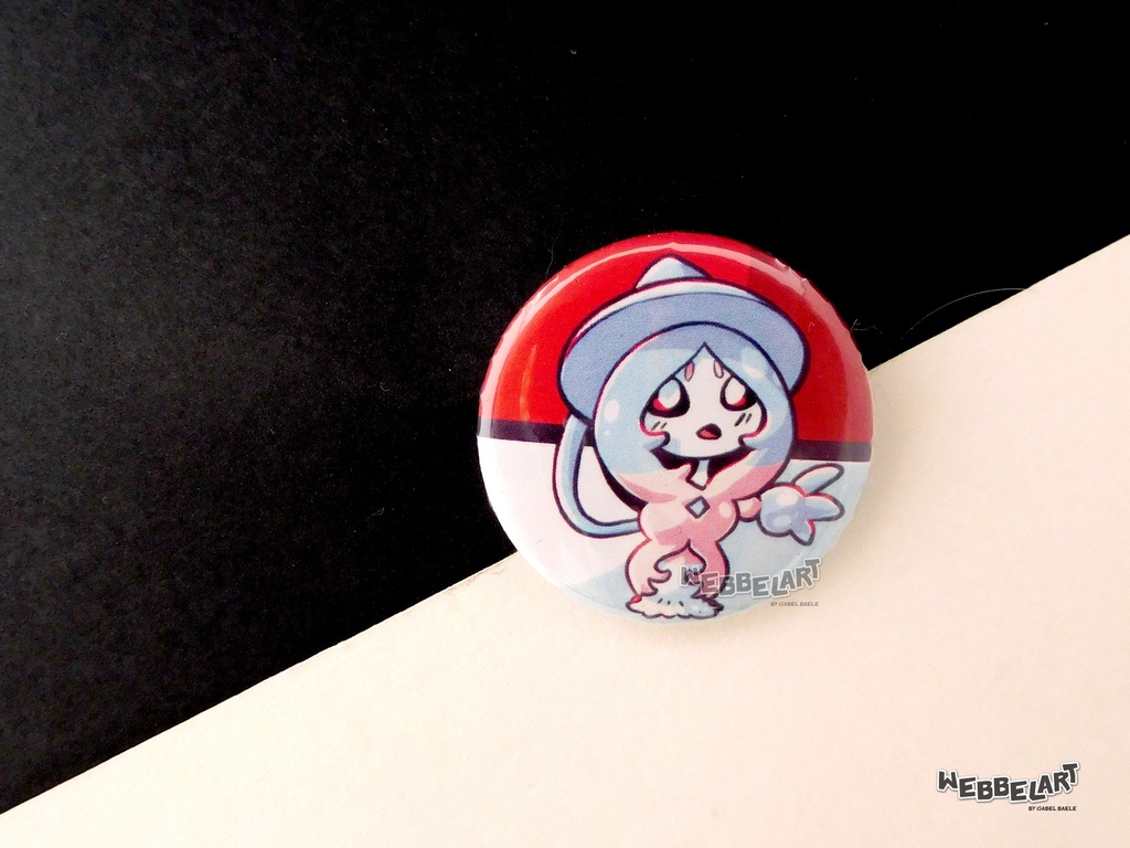 Button - Hatterene - 38mm Badge - #858 (Button)