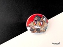 Button - Meowth Galarian - 38mm Badge - #052