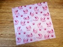 Lens cleaning cloth pokemon Espeon- microfiber cloth for glasses and screens - Webbelart