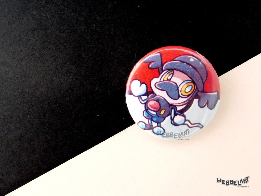 Button - Mr. Rime - 38mm Badge - #866 (Button)