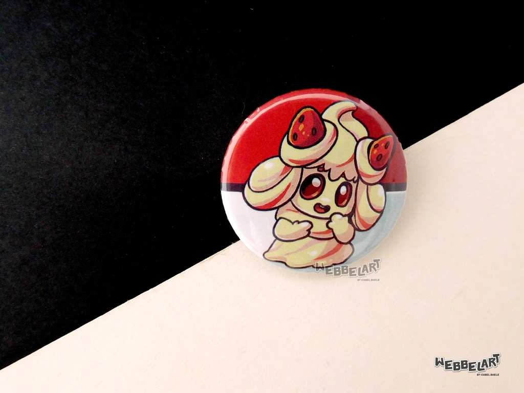 Button - Alcremie - 38mm Badge - #869 (Button)