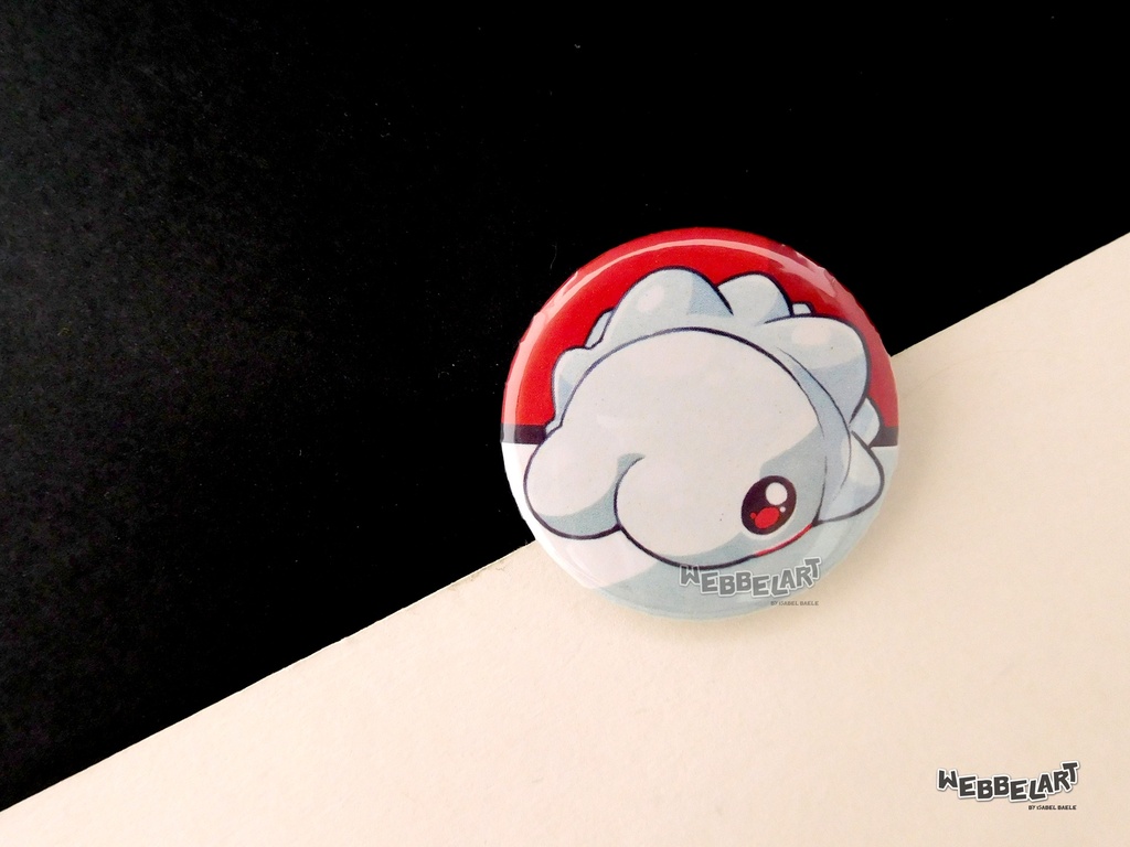 Button - Snom - 38mm Badge - #872 (Button)