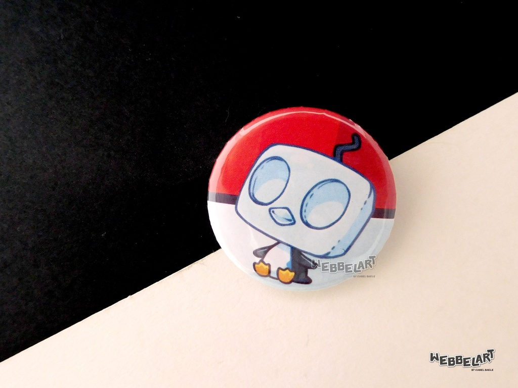 Button - Eiscue - 38mm Badge - #875 (Button)