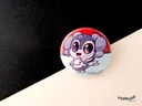 Button - Indeedee - 38mm Badge - #876