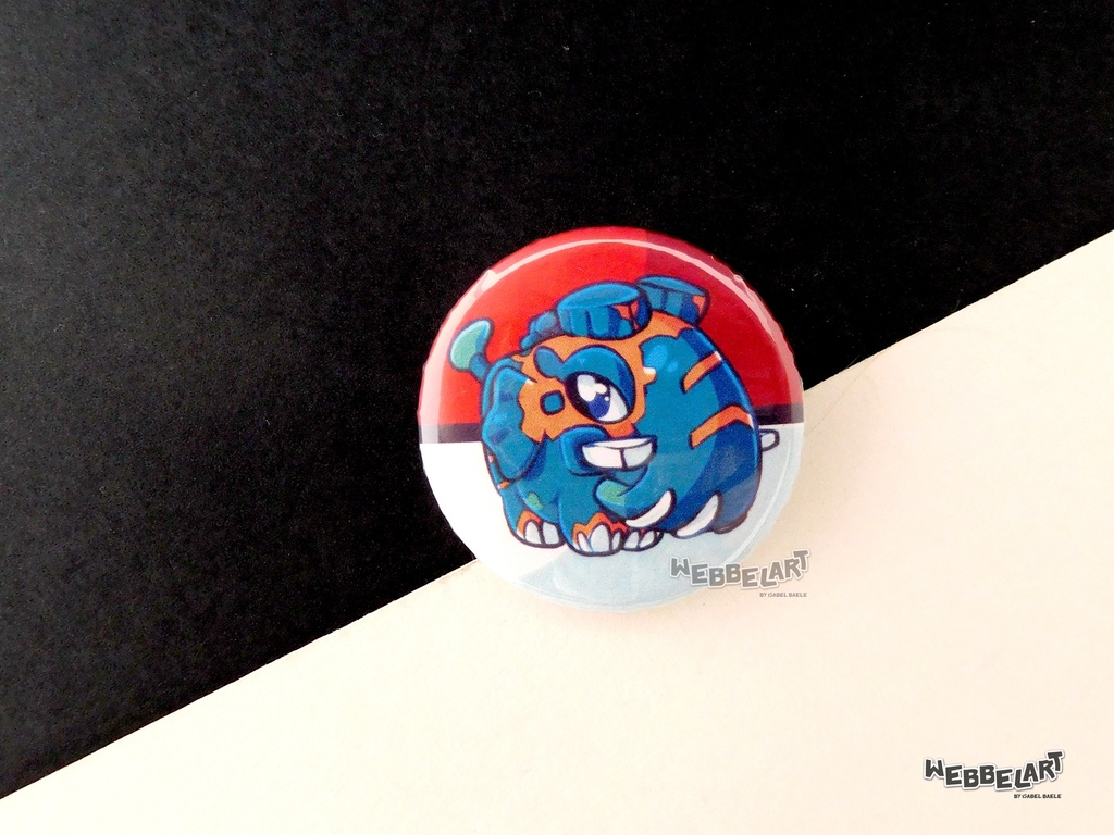 Button - Copperajah - 38mm Badge - #879 (Button)