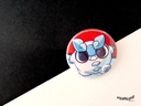 Button - Darumaka Galarian - 38mm Badge - #554