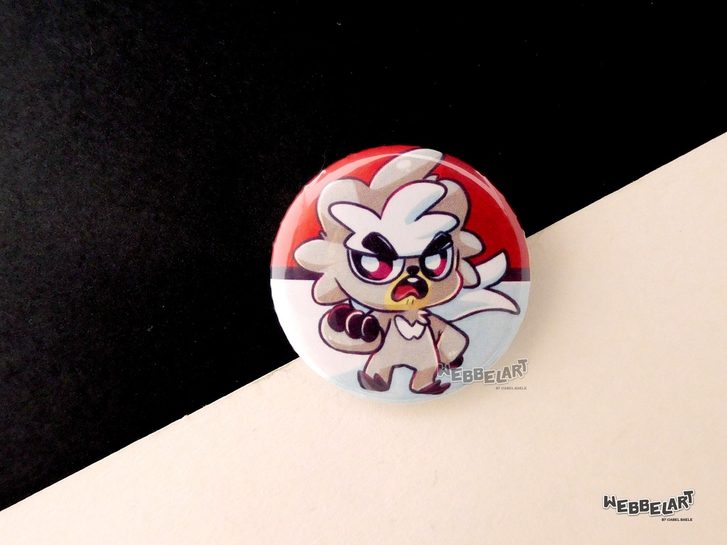 Button - Kubfu - 38mm Badge - #891 (Button)