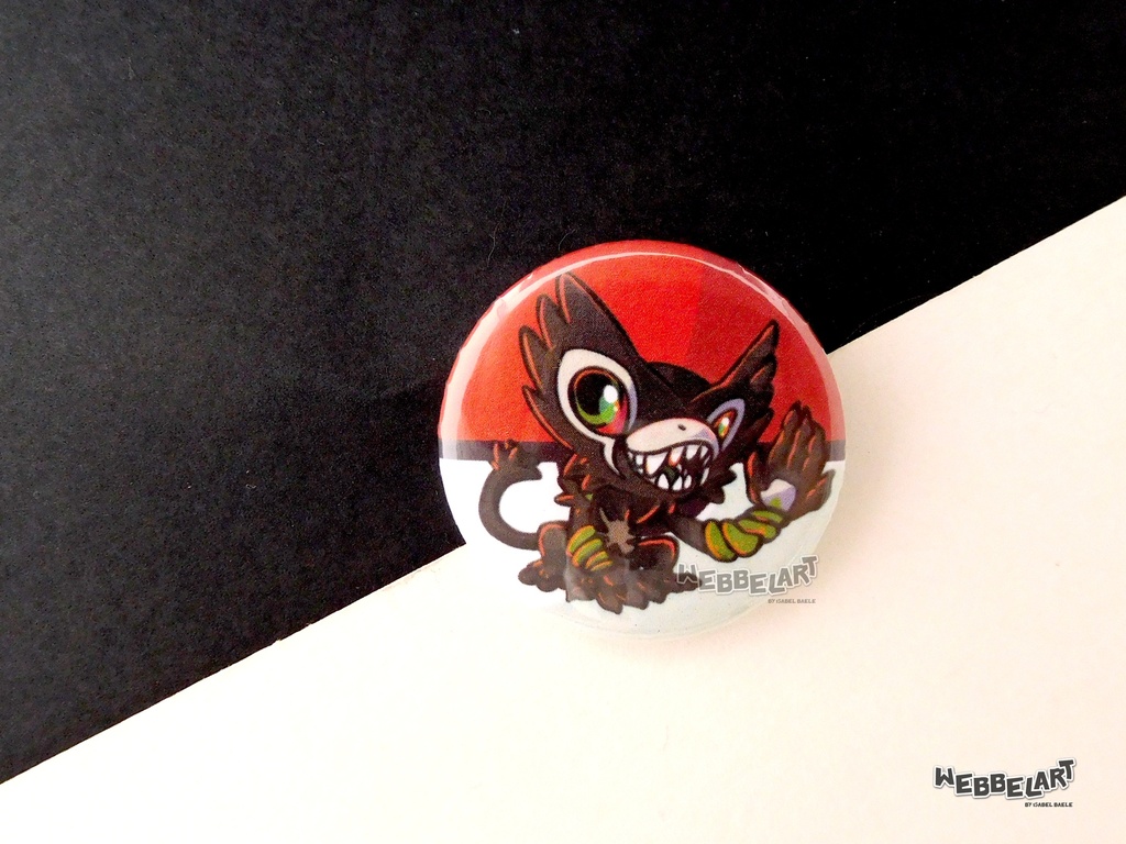 Button - Zarude - 38mm Badge - #893 (Button)